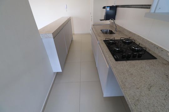 Cozinha  de apartamento para alugar com 2 quartos, 62m² em Jardim Botânico, Ribeirão Preto