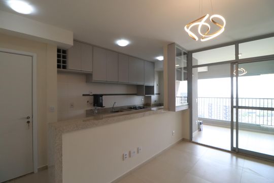 Sala de apartamento para alugar com 2 quartos, 62m² em Jardim Botânico, Ribeirão Preto