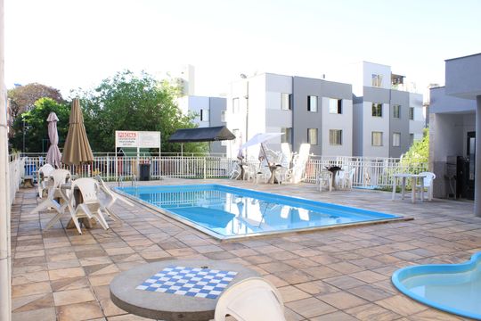 Área comum - Piscina de apartamento à venda com 3 quartos, 85m² em Nova Granada, Belo Horizonte