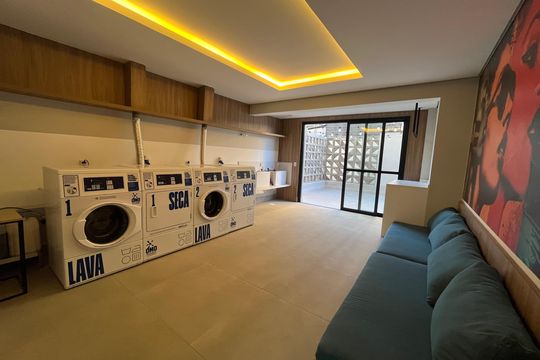 Área externa de apartamento à venda com 2 quartos, 54m² em Taquaral, Campinas