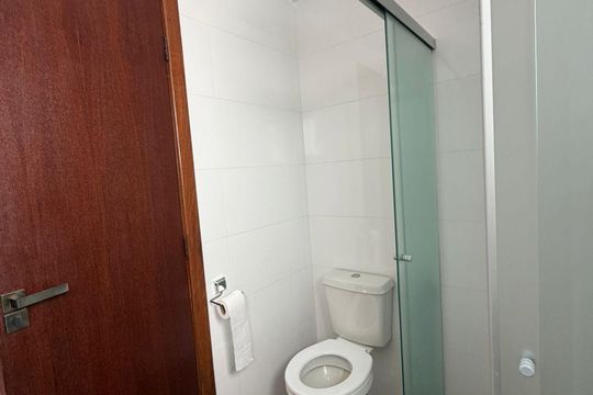 Banheiro de apartamento para alugar com 3 quartos, 92m² em Silveira, Belo Horizonte