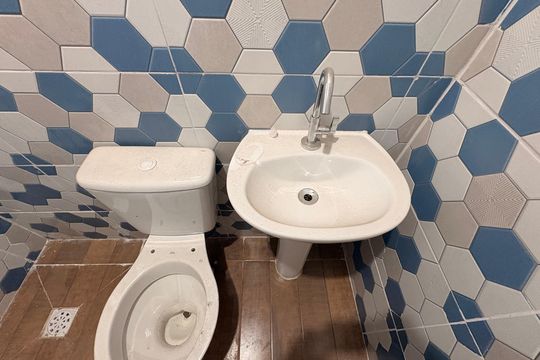 Banheiro da suíte de casa à venda com 4 quartos, 182m² em Jardim das Maravilhas, Santo André