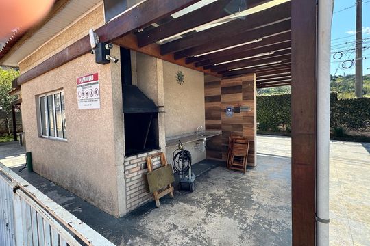 Área comum - Churrasqueira de apartamento para alugar com 2 quartos, 45m² em Petrópolis, Cotia