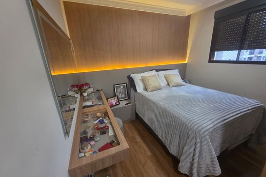 Quarto de apartamento à venda com 3 quartos, 62m² em Usina Piratininga, São Paulo