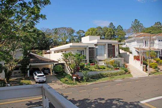 Vista da Suíte de casa de condomínio para alugar com 4 quartos, 350m² em Loteamento Nova Canudos, Vinhedo