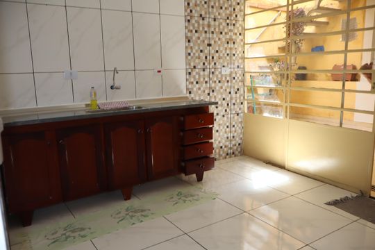 Cozinha de casa para alugar com 2 quartos, 80m² em Jardim Sapopemba, São Paulo