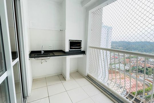 Varanda de apartamento para alugar com 3 quartos, 90m² em Jardim Branca Flor, Embu das Artes