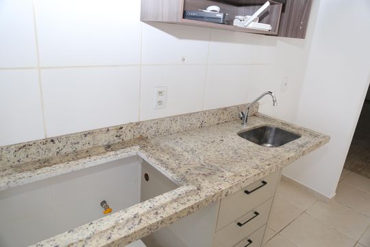 Detalhe da Cozinha de apartamento para alugar com 2 quartos, 60m² em Ipiranga, Goiânia