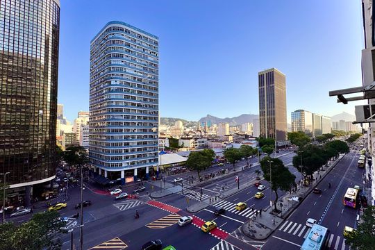 Vista do quarto de apartamento à venda com 1 quarto, 26m² em Centro, Rio de Janeiro