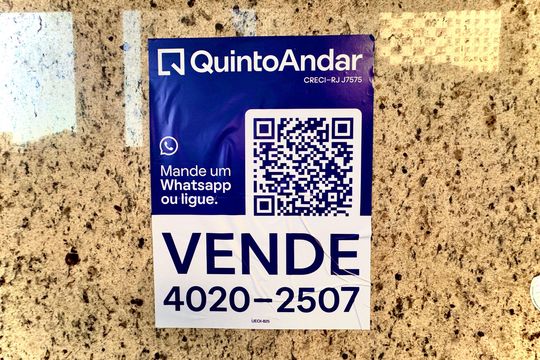 Placa de apartamento à venda com 1 quarto, 26m² em Centro, Rio de Janeiro