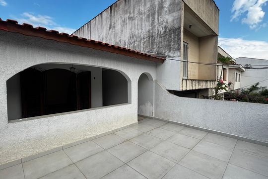 Varanda da Suíte de casa à venda com 4 quartos, 360m² em Paraíso, Santo André