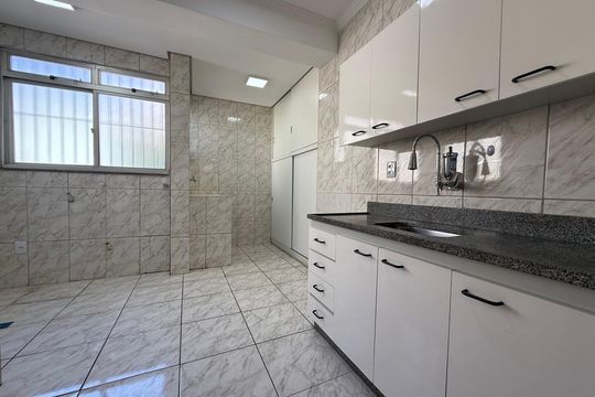 Cozinha de apartamento para alugar com 3 quartos, 80m² em Nova Granada, Belo Horizonte