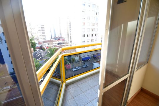 Sala - Sacada de apartamento para alugar com 1 quarto, 58m² em Centro, Campinas