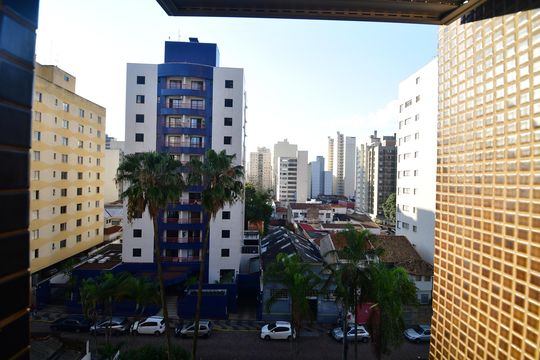 Quarto - Vista de apartamento para alugar com 1 quarto, 58m² em Centro, Campinas