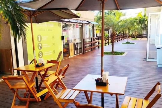 Área externa de apartamento para alugar com 3 quartos, 110m² em Alphaville, Santana de Parnaíba