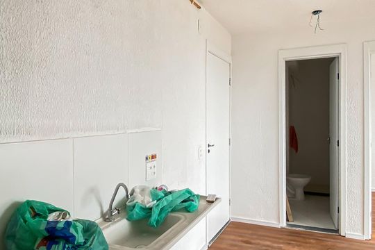 Cozinha /área de serviço de apartamento para alugar com 2 quartos, 33m² em Vila Silvia, São Paulo