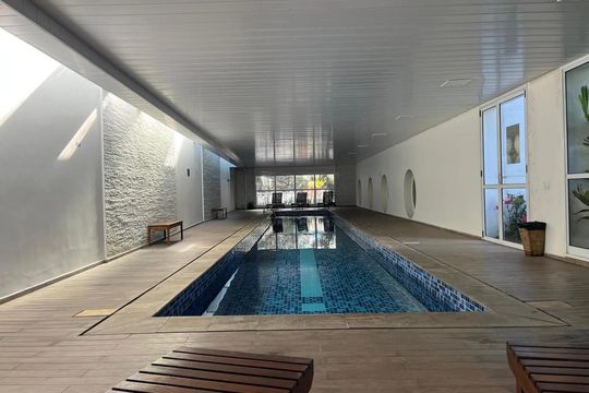 Área comum - Piscina de apartamento à venda com 2 quartos, 57m² em Barra Funda, São Paulo