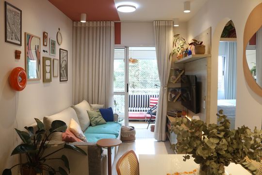 Sala de apartamento à venda com 2 quartos, 57m² em Barra Funda, São Paulo