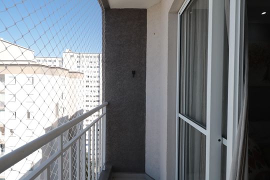 Sacada de apartamento à venda com 3 quartos, 62m² em Tatuapé, São Paulo