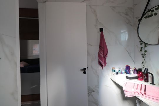 Banheiro da Suíte de apartamento à venda com 3 quartos, 62m² em Tatuapé, São Paulo