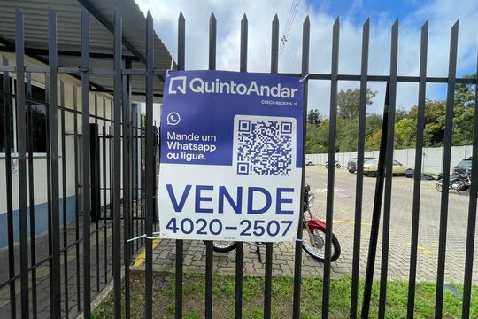 Placa Instalada em 02/09/2026 - Cod.QLYB-65 de apartamento à venda com 2 quartos, 53m² em Feitoria, São Leopoldo