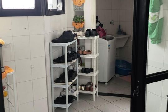 Área de serviço de apartamento para alugar com 3 quartos, 77m² em Nova Petrópolis, São Bernardo do Campo