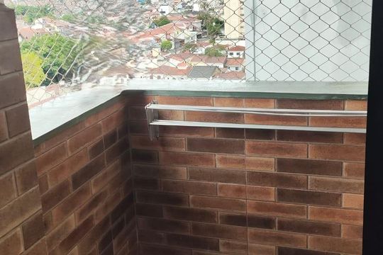 Varanda de apartamento para alugar com 3 quartos, 77m² em Nova Petrópolis, São Bernardo do Campo