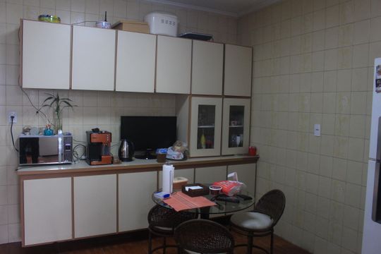 Cozinha de apartamento à venda com 3 quartos, 136m² em Centro, São Caetano do Sul