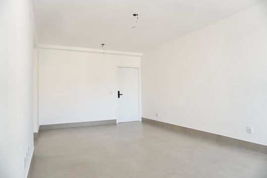 Sala  de apartamento à venda com 3 quartos, 87m² em São Lucas, Belo Horizonte