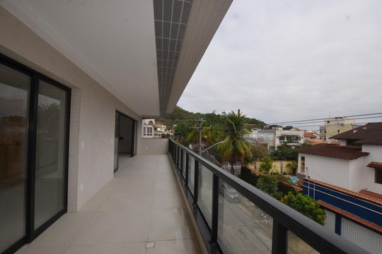 Varanda da Sala de apartamento para alugar com 3 quartos, 143m² em Vila Valqueire, Rio de Janeiro