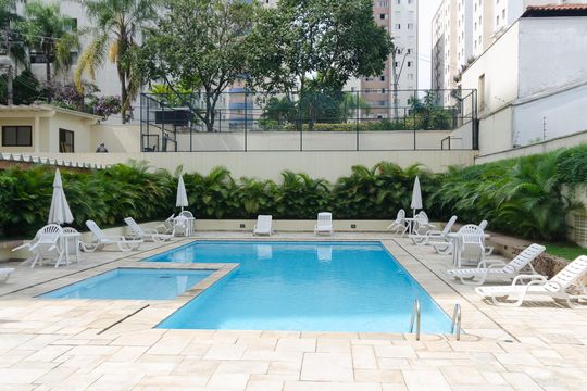 Área comum - Piscina de apartamento para alugar com 3 quartos, 74m² em Vila Mascote, São Paulo