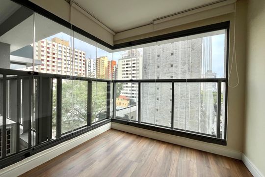 Varanda de apartamento para alugar com 1 quarto, 50m² em Vila Clementino, São Paulo