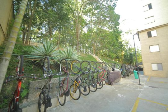 Área comum - Bicicletário  de apartamento para alugar com 2 quartos, 60m² em Planalto, São Bernardo do Campo