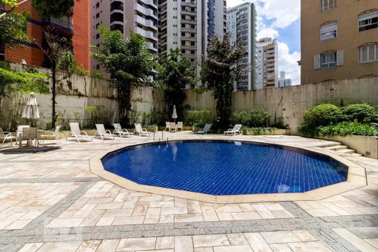 Área comum de apartamento para alugar com 4 quartos, 180m² em Itaim Bibi, São Paulo