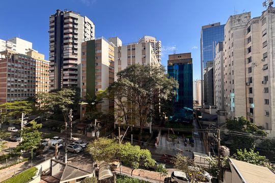 Vista de apartamento para alugar com 4 quartos, 180m² em Itaim Bibi, São Paulo