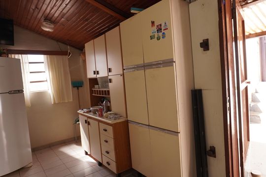 Cozinha de casa para alugar com 2 quartos, 101m² em Cidade Jardim, São Carlos