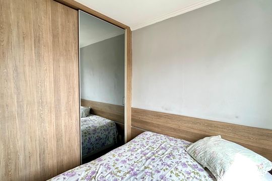 Quarto Suíte de apartamento à venda com 2 quartos, 55m² em Vila Rosalia, Guarulhos