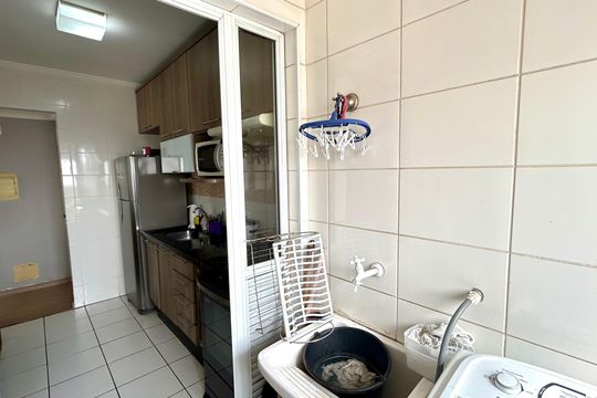Área de Serviço de apartamento à venda com 2 quartos, 55m² em Vila Rosalia, Guarulhos