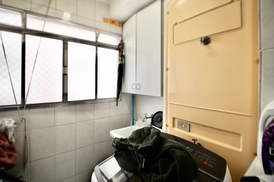 Área de Serviço de apartamento à venda com 2 quartos, 55m² em Burgo Paulista, São Paulo