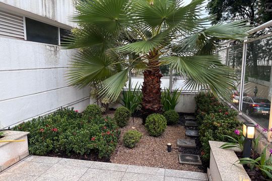 Área externa de apartamento para alugar com 1 quarto, 39m² em Vila Itapura, Campinas