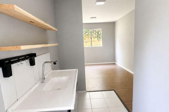 Cozinha de apartamento à venda com 1 quarto, 39m² em Vila Popular, São Paulo