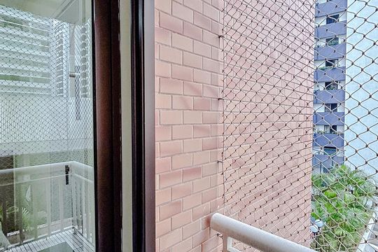 Varanda da Suíte de apartamento à venda com 3 quartos, 75m² em Vila Gomes Cardim, São Paulo