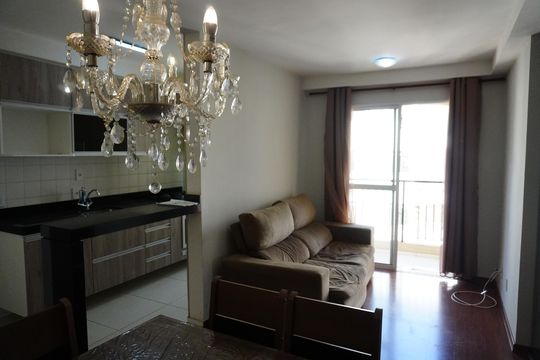 Sala de apartamento à venda com 2 quartos, 55m² em Jardim Nossa Senhora do Carmo, Americana