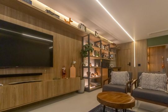 Sala de apartamento à venda com 2 quartos, 100m² em Vila Uberabinha, São Paulo