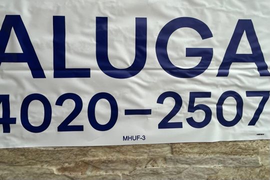 Placa  de apartamento para alugar com 1 quarto, 28m² em Trindade, Florianópolis