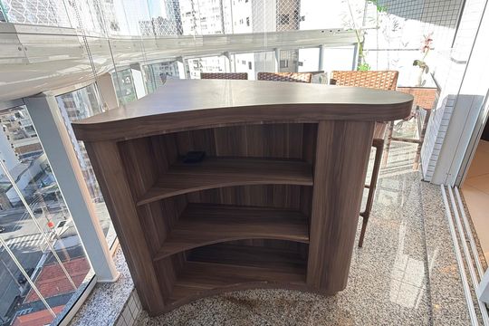 Sacada de apartamento para alugar com 3 quartos, 131m² em Vila Regente Feijó, São Paulo