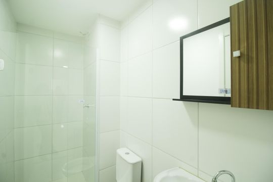 Banheiro de apartamento à venda com 2 quartos, 39m² em Vila Pirituba, São Paulo