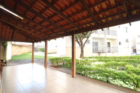 Área comum - Churrasqueira de apartamento para alugar com 2 quartos, 66m² em Segismundo Pereira, Uberlândia