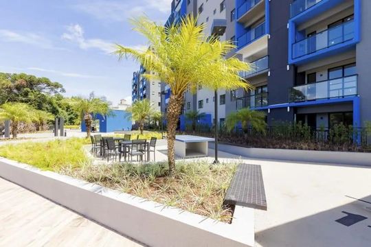 Área comum de casa à venda com 1 quarto, 56m² em Campo Comprido, Curitiba