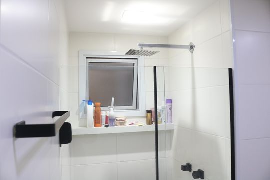Banheiro 1 de apartamento para alugar com 2 quartos, 62m² em Residencial Parque da Lapa, São Paulo